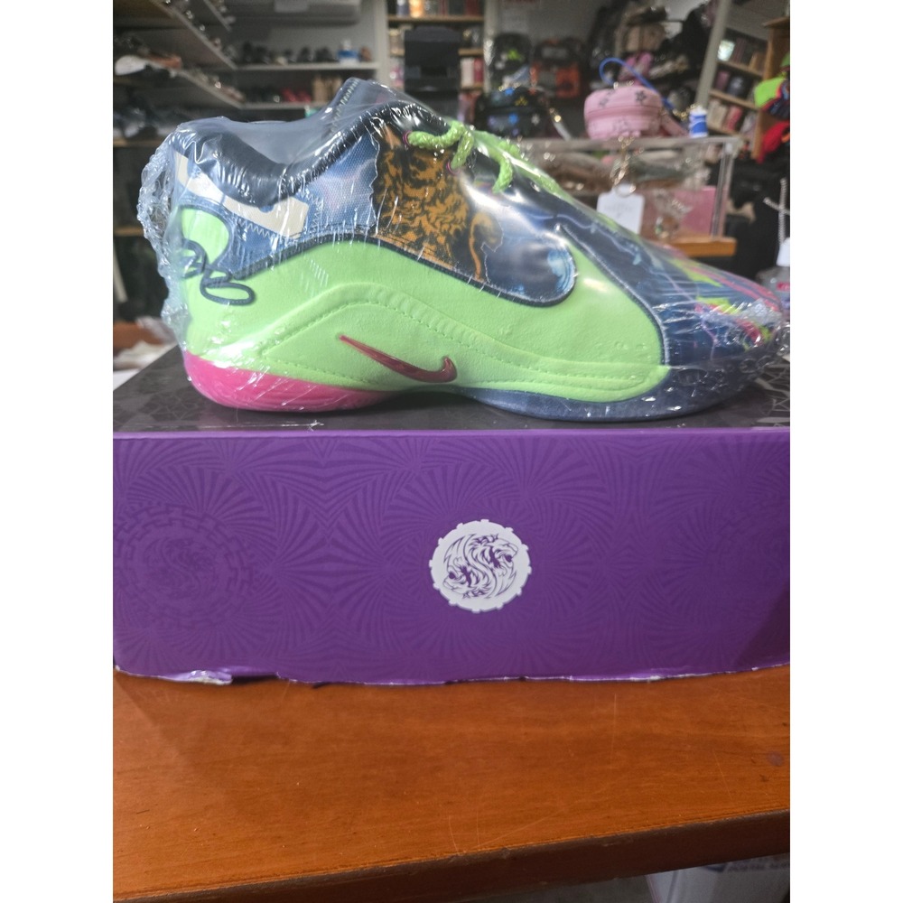 Nike LeBron XXII 22 BW Blustery Fireberry Ghost Green HV8451-400 Mens 11.5